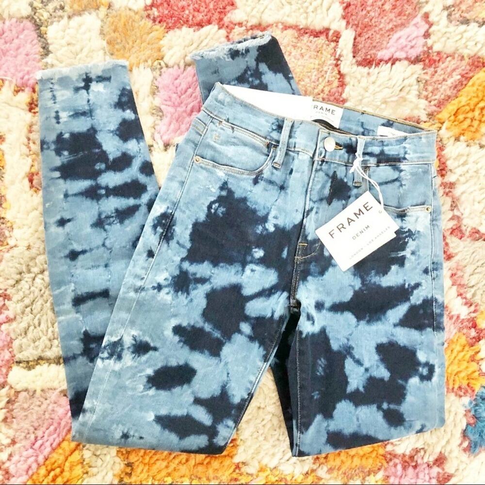 Frame Le High Skinny Gaze Jeans